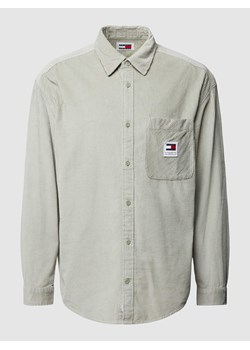 Koszula sztruksowa o kroju relaxed fit z kieszenią na piersi ze sklepu Peek&Cloppenburg  w kategorii Kurtki męskie - zdjęcie 168307030