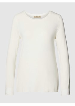 Bluzka z długim rękawem i detalem z logo ze sklepu Peek&Cloppenburg  w kategorii Bluzki damskie - zdjęcie 168307712