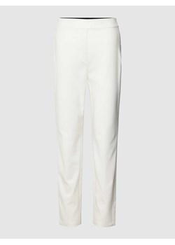 Spodnie o kroju slim fit w jednolitym kolorze ze sklepu Peek&Cloppenburg  w kategorii Spodnie damskie - zdjęcie 168308201
