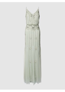 Sukienka wieczorowa z ozdobnym obszyciem ze sklepu Peek&Cloppenburg  w kategorii Sukienki - zdjęcie 168308260