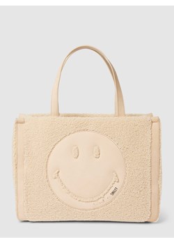 Torebka z futerkiem model ‘Smiley® Cozy’ ze sklepu Peek&Cloppenburg  w kategorii Torby Shopper bag - zdjęcie 168308773