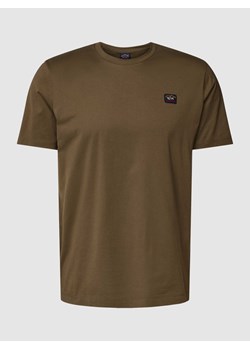 T-shirt z wyhaftowanym logo ze sklepu Peek&Cloppenburg  w kategorii T-shirty męskie - zdjęcie 168308840