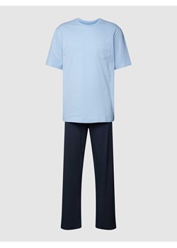 Piżama z bawełny model ‘Essentials Nightwear’ ze sklepu Peek&Cloppenburg  w kategorii Piżamy męskie - zdjęcie 168309000