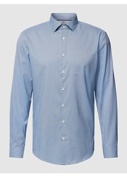 Koszula biznesowa o kroju slim fit ze wzorem na całej powierzchni ze sklepu Peek&Cloppenburg  w kategorii Koszule męskie - zdjęcie 168309680
