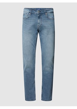 Jeansy o kroju slim fit z naszywką z logo model ‘Loom’ ze sklepu Peek&Cloppenburg  w kategorii Jeansy męskie - zdjęcie 168310104