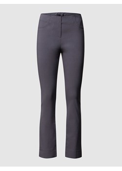 Spodnie materiałowe z elastycznym pasem ze sklepu Peek&Cloppenburg  w kategorii Spodnie damskie - zdjęcie 168310143