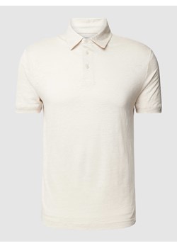 Koszulka polo z lnu ze sklepu Peek&Cloppenburg  w kategorii T-shirty męskie - zdjęcie 168310181