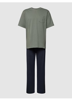 Piżama z bawełny model ‘Essentials Nightwear’ ze sklepu Peek&Cloppenburg  w kategorii Piżamy męskie - zdjęcie 168310253