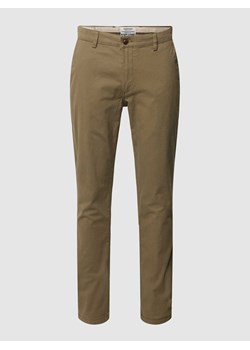 Spodnie o kroju slim fit z dodatkiem streczu model ‘MARCO’ ze sklepu Peek&Cloppenburg  w kategorii Spodnie męskie - zdjęcie 168310344