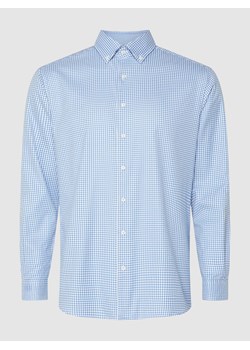 Koszula biznesowa o kroju regular fit z diagonalu ze sklepu Peek&Cloppenburg  w kategorii Koszule męskie - zdjęcie 168310540