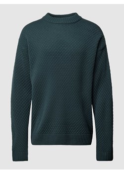 Sweter z dzianiny z okrągłym dekoltem model ‘LAKEWOOD’ ze sklepu Peek&Cloppenburg  w kategorii Swetry męskie - zdjęcie 168310742