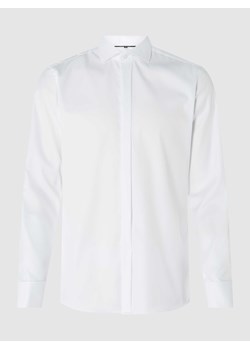Koszula smokingowa o kroju slim fit z bawełny ze sklepu Peek&Cloppenburg  w kategorii Koszule męskie - zdjęcie 168310784