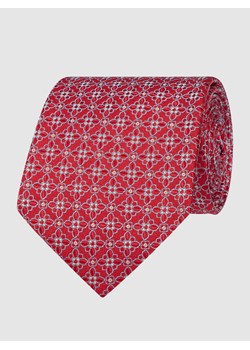 Krawat z czystego jedwabiu (8 cm) ze sklepu Peek&Cloppenburg  w kategorii Krawaty - zdjęcie 168310922