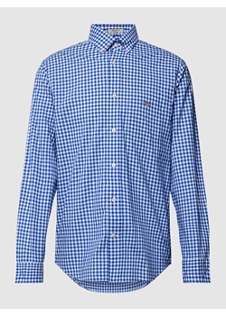 Koszula casulowa o kroju regular fit ze wzorem w kratkę vichy model ‘POPLIN’ ze sklepu Peek&Cloppenburg  w kategorii Koszule męskie - zdjęcie 168310942