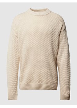 Sweter z dzianiny z okrągłym dekoltem model ‘LAKEWOOD’ ze sklepu Peek&Cloppenburg  w kategorii Swetry męskie - zdjęcie 168311263