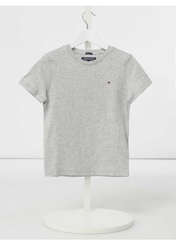 T-shirt z bawełny organicznej z detalami z logo ze sklepu Peek&Cloppenburg  w kategorii T-shirty chłopięce - zdjęcie 168312122