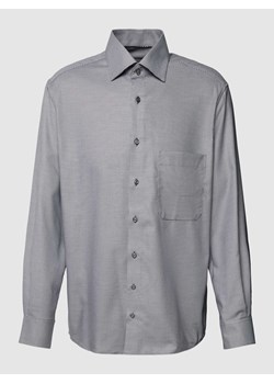 Koszula biznesowa o kroju comfort fit z kołnierzykiem typu kent ze sklepu Peek&Cloppenburg  w kategorii Koszule męskie - zdjęcie 168312252