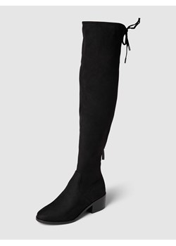 Kozaki za kolano z wiązaniem model ‘SALVAGE’ ze sklepu Peek&Cloppenburg  w kategorii Kozaki damskie - zdjęcie 168312294