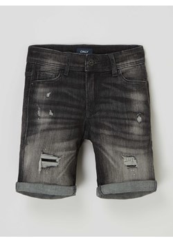 Bermudy jeansowe z dodatkiem streczu model ‘Neal’ ze sklepu Peek&Cloppenburg  w kategorii Spodenki chłopięce - zdjęcie 168312442