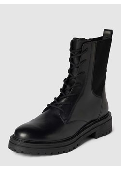 Buty sznurowane z elastycznymi wstawkami model ‘IRIDEA’ ze sklepu Peek&Cloppenburg  w kategorii Workery damskie - zdjęcie 168312664