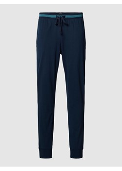 Spodnie dresowe z tunelem model ‘Mix+Relax’ ze sklepu Peek&Cloppenburg  w kategorii Spodnie męskie - zdjęcie 168312754