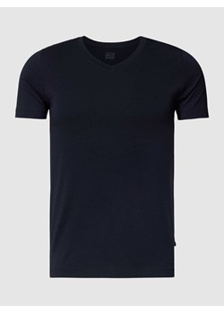 T-shirt z dekoltem w serek ze sklepu Peek&Cloppenburg  w kategorii T-shirty męskie - zdjęcie 168312944