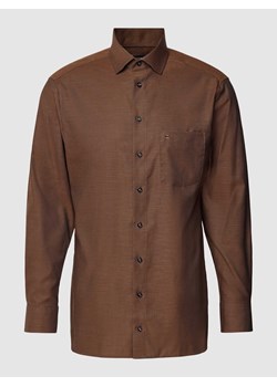 Koszula biznesowa o kroju modern fit z kołnierzykiem typu kent model ‘GLOBAL’ ze sklepu Peek&Cloppenburg  w kategorii Koszule męskie - zdjęcie 168313110