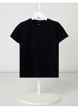 T-shirt z bawełny organicznej z detalami z logo ze sklepu Peek&Cloppenburg  w kategorii T-shirty chłopięce - zdjęcie 168313150