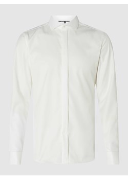 Koszula smokingowa o kroju slim fit z bawełny ze sklepu Peek&Cloppenburg  w kategorii Koszule męskie - zdjęcie 168313243