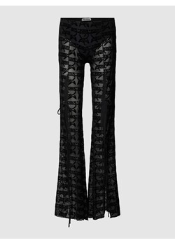 Spodnie z wzorem na całej powierzchni ze sklepu Peek&Cloppenburg  w kategorii Spodnie damskie - zdjęcie 168313272