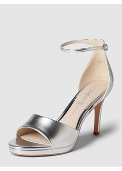 Sandały z efektem metalicznym model ‘RONJA’ ze sklepu Peek&Cloppenburg  w kategorii Sandały damskie - zdjęcie 168313723