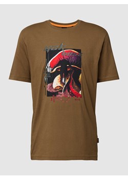 T-shirt z nadrukiem z motywem model ‘Mushroom’ ze sklepu Peek&Cloppenburg  w kategorii T-shirty męskie - zdjęcie 168313971