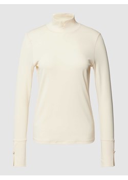 Bluzka z długim rękawem ze stójką ze sklepu Peek&Cloppenburg  w kategorii Bluzki damskie - zdjęcie 168314180