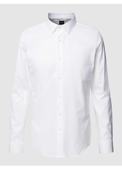 Koszula biznesowa o kroju slim fit z kołnierzykiem typu kent model ‘HANK’ ze sklepu Peek&Cloppenburg  w kategorii Koszule męskie - zdjęcie 168314294