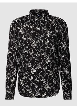 Koszula casualowa o kroju regular fit ze wzorem na całej powierzchni model ‘CHEMISE’ ze sklepu Peek&Cloppenburg  w kategorii Koszule męskie - zdjęcie 168314321