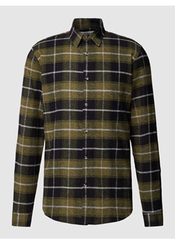 Koszula casualowa o kroju slim fit ze wzorem w kratę ze sklepu Peek&Cloppenburg  w kategorii Koszule męskie - zdjęcie 168316511