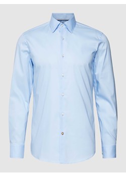 Koszula biznesowa o kroju slim fit z kołnierzykiem typu kent model ‘Hank Kent’ ze sklepu Peek&Cloppenburg  w kategorii Koszule męskie - zdjęcie 168316610