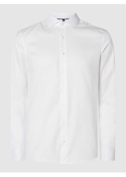 Koszula biznesowa o kroju Slim Fit z bawełny ze sklepu Peek&Cloppenburg  w kategorii Koszule męskie - zdjęcie 168317240