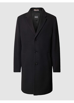 Płaszcz z listwą guzikową model ‘Hyde’ ze sklepu Peek&Cloppenburg  w kategorii Płaszcze męskie - zdjęcie 168317471