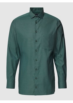 Koszula biznesowa o kroju modern fit z kołnierzykiem typu kent model ‘GLOBAL’ ze sklepu Peek&Cloppenburg  w kategorii Koszule męskie - zdjęcie 168317631