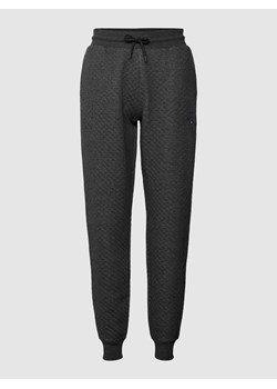 Spodnie materiałowe z fakturowanym wzorem ze sklepu Peek&Cloppenburg  w kategorii Spodnie damskie - zdjęcie 168317831