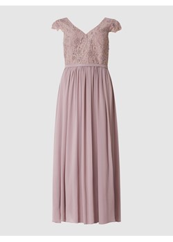 Sukienka wieczorowa PLUS SIZE z koronki i szyfonu ze sklepu Peek&Cloppenburg  w kategorii Sukienki - zdjęcie 168317930