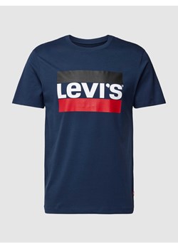 T-shirt z nadrukiem z logo ze sklepu Peek&Cloppenburg  w kategorii T-shirty męskie - zdjęcie 168318294
