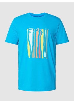 T-shirt z nadrukiem z logo ze sklepu Peek&Cloppenburg  w kategorii T-shirty męskie - zdjęcie 168318322