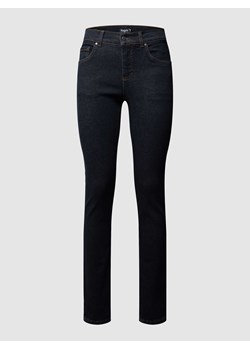 Jeansy o kroju skinny fit z naszywką z logo ze sklepu Peek&Cloppenburg  w kategorii Jeansy damskie - zdjęcie 168318444