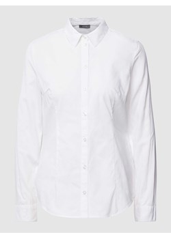 Bluzka koszulowa w jednolitym kolorze ze sklepu Peek&Cloppenburg  w kategorii Koszule damskie - zdjęcie 168318691