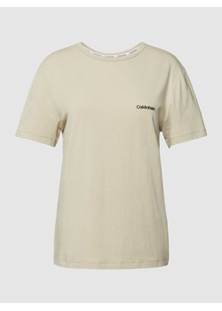 T-shirt z okrągłym dekoltem model 'PURE COTTON’ ze sklepu Peek&Cloppenburg  w kategorii Bluzki damskie - zdjęcie 168318970