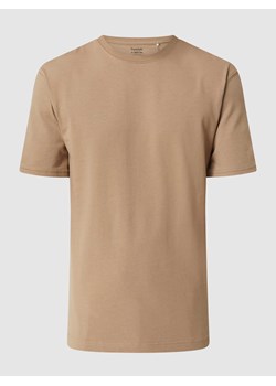 T-shirt z bawełny z okrągłym dekoltem ze sklepu Peek&Cloppenburg  w kategorii T-shirty męskie - zdjęcie 168319204