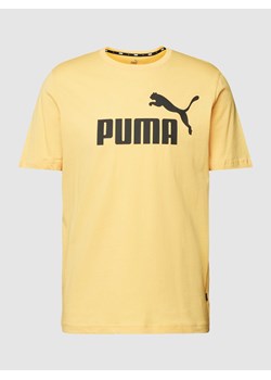T-shirt z nadrukiem z logo ze sklepu Peek&Cloppenburg  w kategorii T-shirty męskie - zdjęcie 168319254