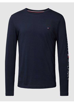 Bluzka z długim rękawem z wyhaftowanym logo ze sklepu Peek&Cloppenburg  w kategorii T-shirty męskie - zdjęcie 168320071